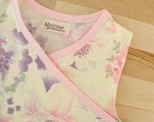 Infant Kimono outfit, newborn baby girl kimono and bloomers in pastel colors