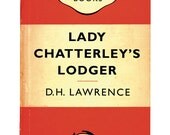 Recession Books: Lady Chatterley's Lodger by DH Lawrence Literary Print