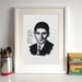 Franz Kafka poster print Great Writers