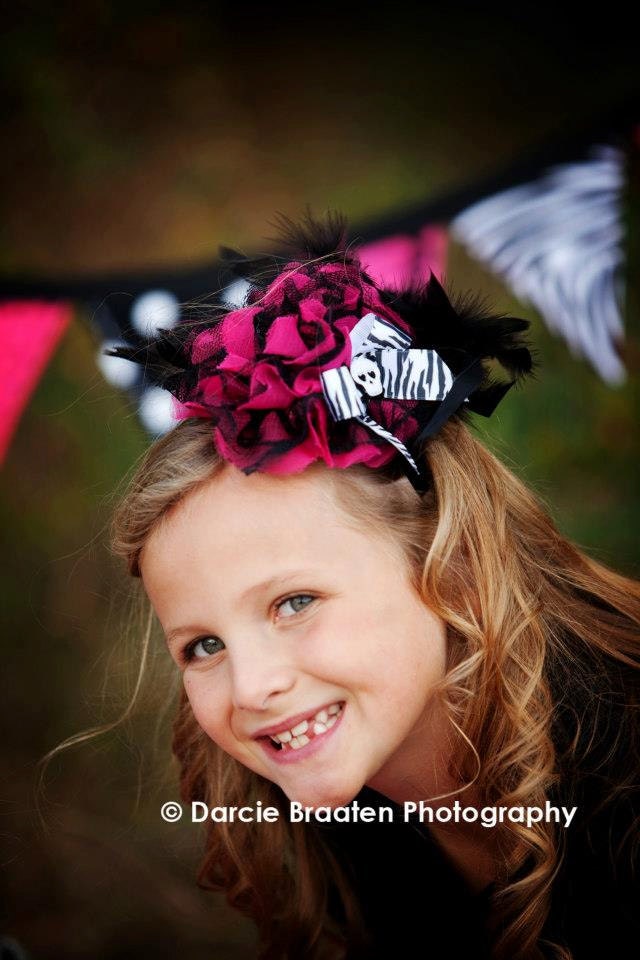 Rockstar Birthday Lace Headband