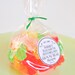 Gummi Bear Soaps - 3 oz - mixed fruit scented - food soap - red, green, yellow, orange