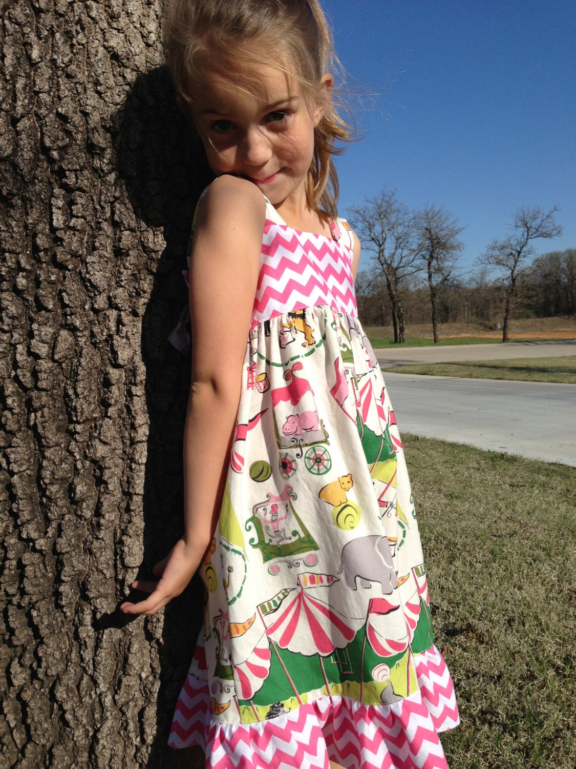 Vintage Circus Dress - Made to Order