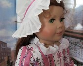 Historical Gown, Cotton Cap. Felicity Dress