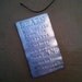 Upcycled Pop Can Large Quote Magnet
