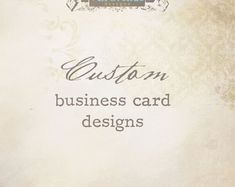 Professional Custom Business Card Design