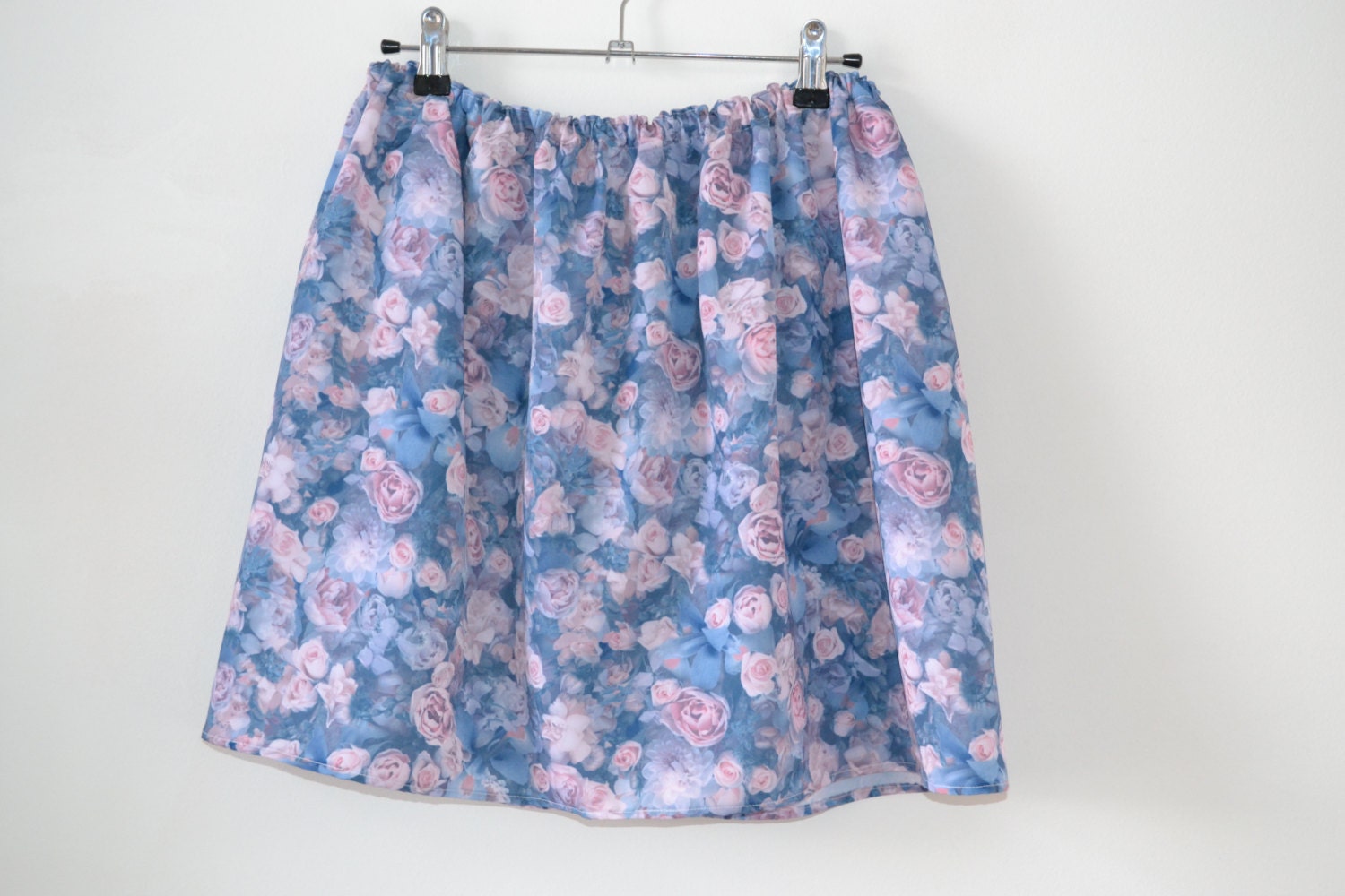 English rose print skirt