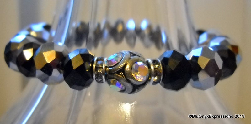 Jewelry, Bracelet, Beadwork, Bangle, Stretch, Swarovski, Wedding, Gift, Graduation