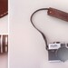 leather camera strap - brown and black