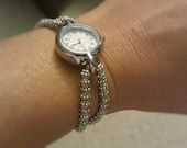 Bicycle Brake Cable Beaded Watch