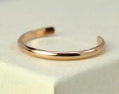Rose Gold Toe Ring Simple Skinny Stacking Ring, 14K Gold fill FREE SHIPPING, Kristin Noel Designs