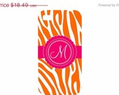 SPRING SALE iPhone 4 4s 5 iPod Touch 4 cover Personalized Custom Zebra Black Orange White Fuschia HaRD, RuBBer, or BuMPeR case