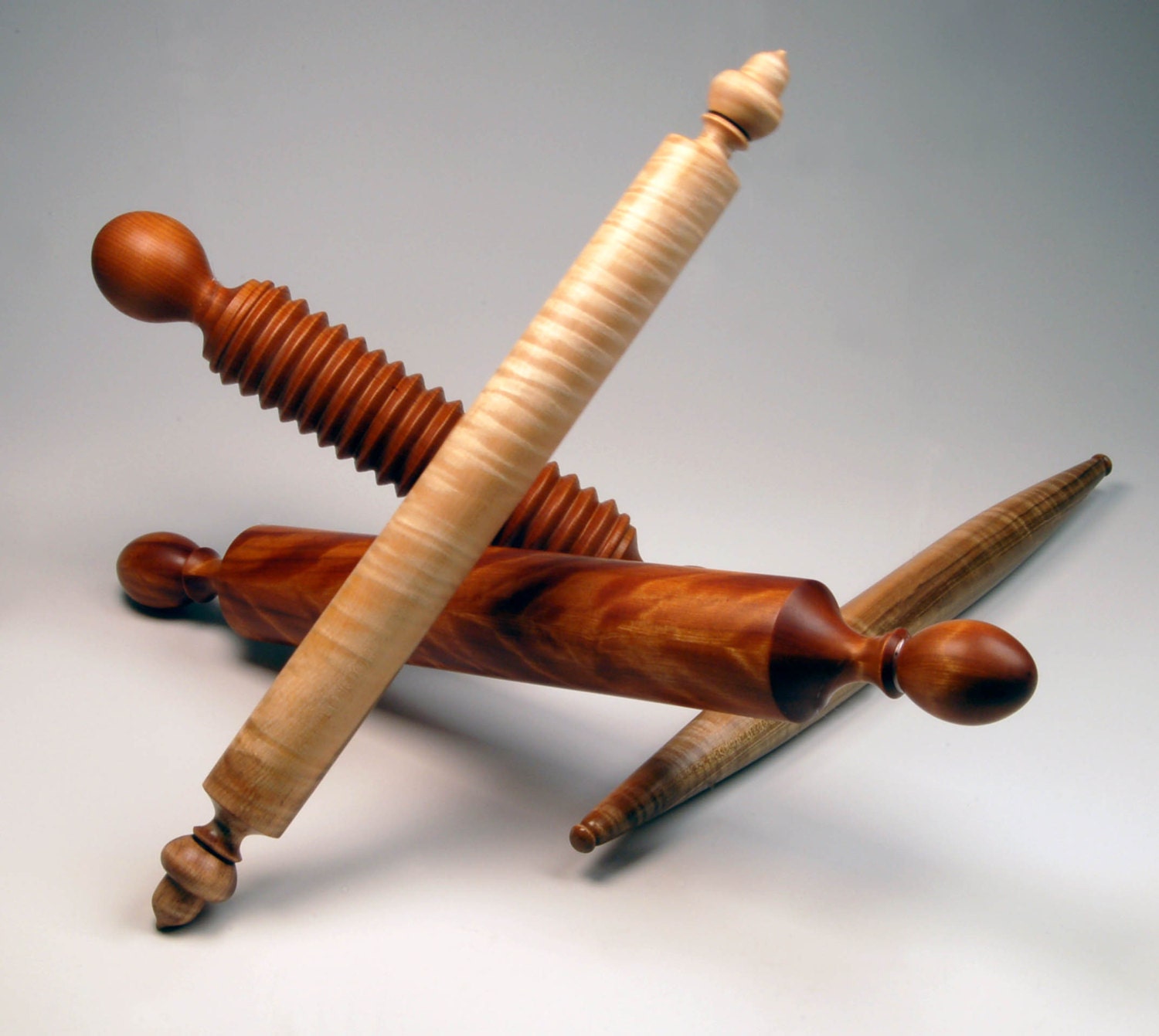 Acorn Pastry Baton - Rolling Pin - Kitchen - Wedding Gift
