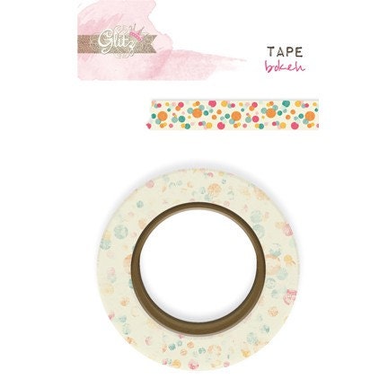Bokeh Washi Tape Uncharted Waters Glitz