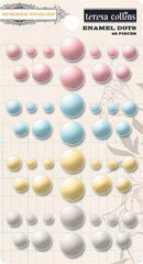 Summer Stories Enamel Dot Stickers Teresa Collins