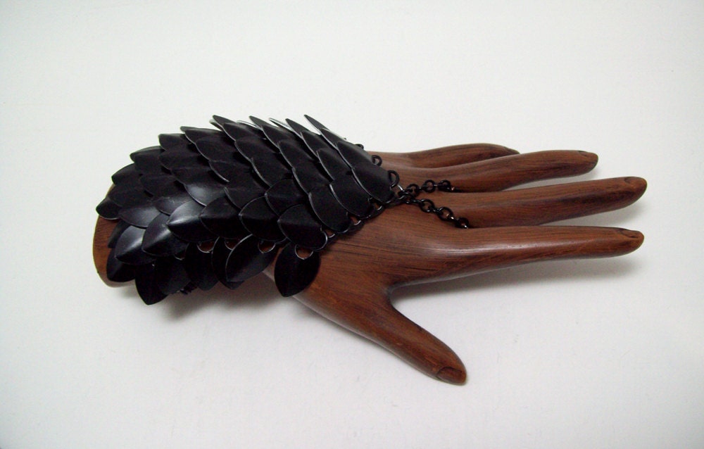 slave bracelet, chainmaille, handflower, tribal, Elven, scalemail, bellydance, medieval, larp, warrior. fantasy armor, sexy, dragon, costume