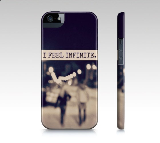 I Feel Infinite Iphone 5, 4s, 4 Perks of Being a Wallflower Case