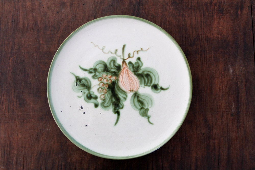 Vintage John B Taylor Ceramic Plate / Harvest
