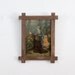Victorian Art / George Stinson & Co "Aunties Flower Garden" Print in Adriondack Frame