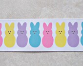 Peep Easter Bunnies on white 1 1/2" grosgrain ribbon Il_170x135
