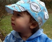 Gone fishing  Summer Baby / Toddler Bitty Brim Beach Sun Hat