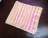 Handmade soft crochet/knit baby blanket creations by Suny
