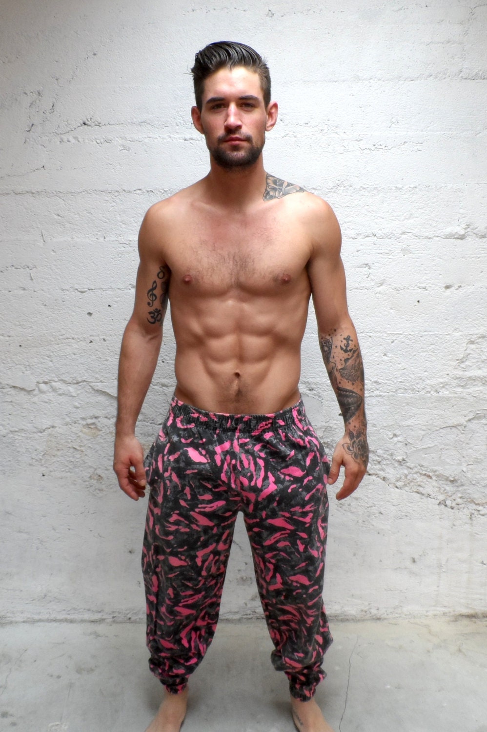 Pink Marks... Vintage Surf Pants