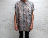 Washed Out... Vintage Silk Shirt