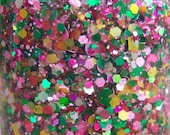 Limited Edition Pink Lemon Limeade Glitter Nail Polish