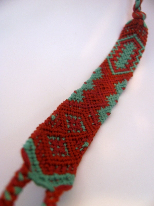 22-String Woven Friendship Bracelet