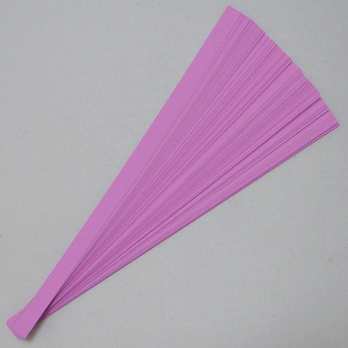 Lucky Stars Paper Strips (100): Magenta