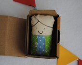 Human Bean Miniature Plush.