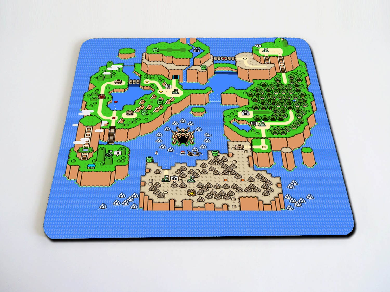Super Mario Bros Map mouse pad