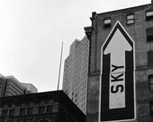 Sky Photo 5x7 - San Francisco Street Art