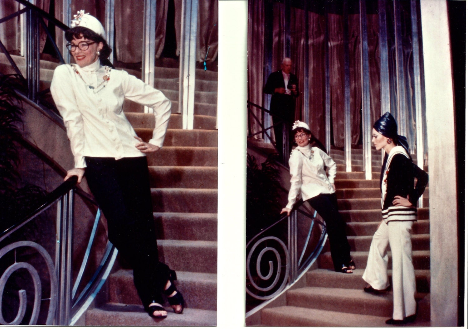 1969-79 Katharine Hepburn as Coco Chanel 5 Original Candid Rehearsal Photographs