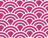1 yard, "Swell" in Orchid, Cotton Sateen, Home Dec, Michael Miller, Bekko, Trenna Travis