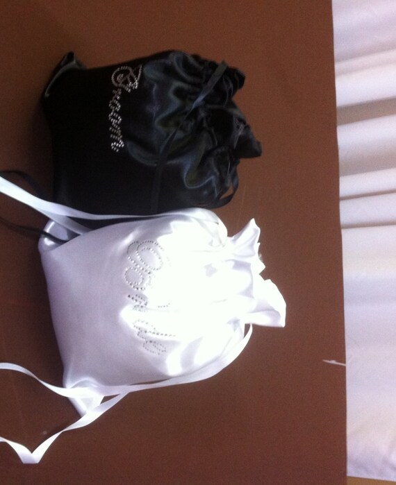 Custom Made Money Bag Dollar Dance Set For Bride by sashesforlove