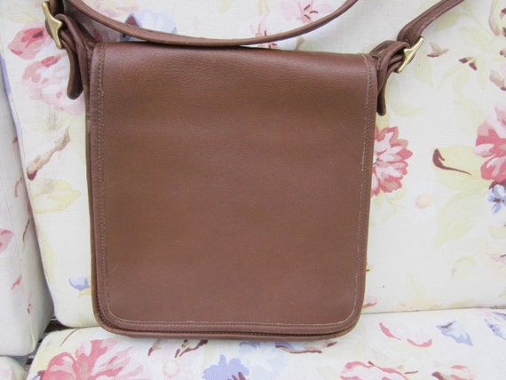 coach messenger bag, brown leather, large crossbody bag, shoulder bag