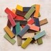 Color Chip Samples distressed finish