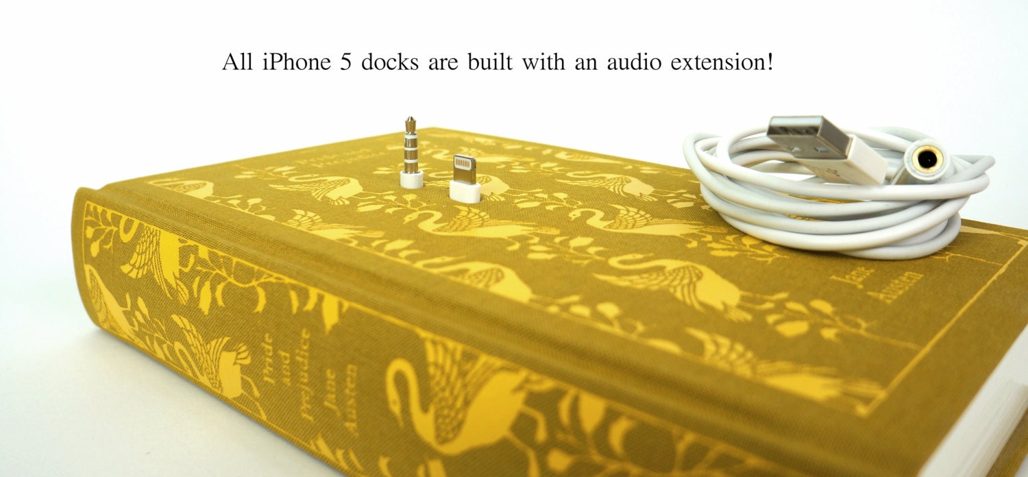 Jurassic Park booksi for iPhone and iPod - Leather Book Dock
