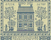 Home Sweet Home - Instant Download PDF cross-stitch pattern