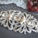 LAURIANE, Bridal Hair Accessories, Wedding Hair Comb, Vintage Style Bridal Hair Piece, White or Ivory Pearl and Rhinestone Wedding Hair Comb