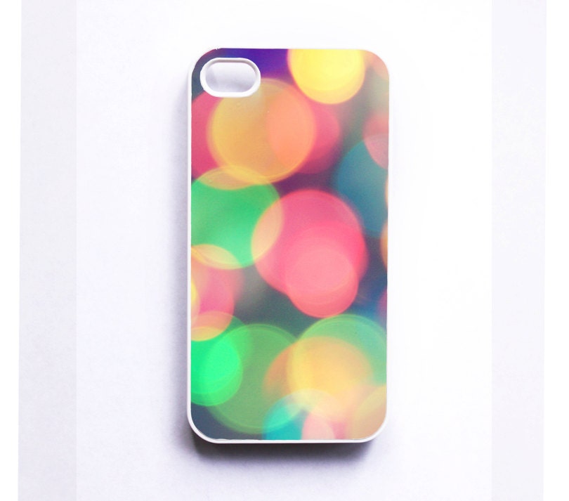 Pastel Iphone case. Iphone 4 case. Iphone 5 case. 4s case. bubbles. girly. abstract. colorful. pink. yellow. blue. green. easter