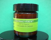 Face Cream  For All Skin Types  with Vitamin E - ORGANIC - Face Moisturizer - Anti Aging - VEGAN - Natural - Skin Care - Handmade