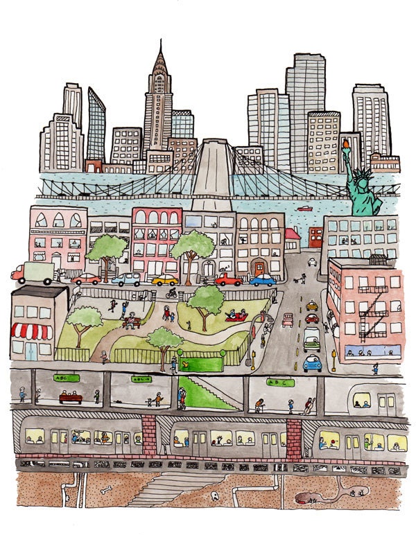 New york - Tiny big city