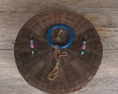 Vintage Sewing Basket Chinese Wicker Sewing Basket