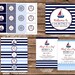 AHOY IT'S A BOY Custom Printable Nautical Baby Shower Party Package