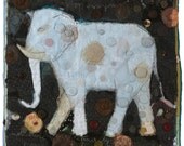 Elephant giclee print, 10" x 12"
