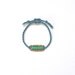 HALF OFF Tripoli Bracelet - Braided Linen Rope with Turquoise and Brass Beads