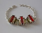 Neutral Ground  is Higher Ground Sterling silver link bracelet