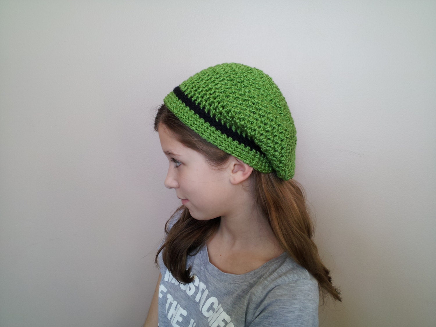 Crochet Adult Slouch Hat PATTERN only